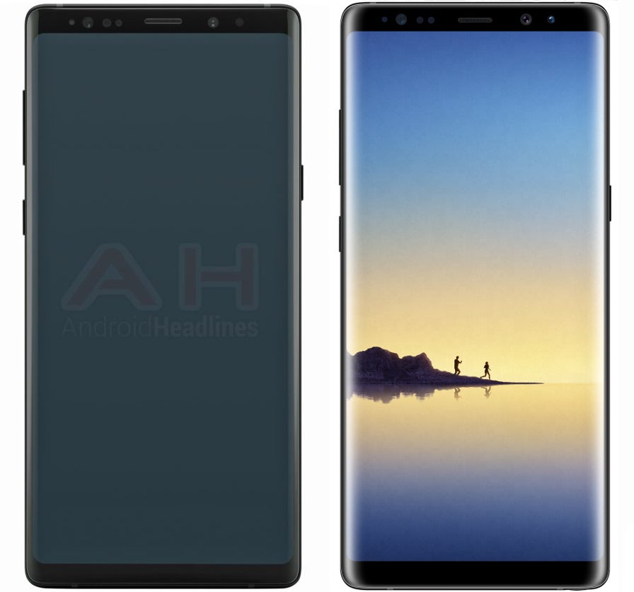 &quot;Official&quot; Samsung Galaxy Note 9 render leaks out, reveals a very Note 8-like front