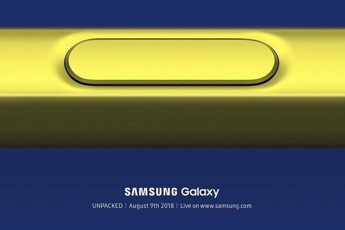 Alleged Galaxy Note 9 official picture leaves little to the imagination