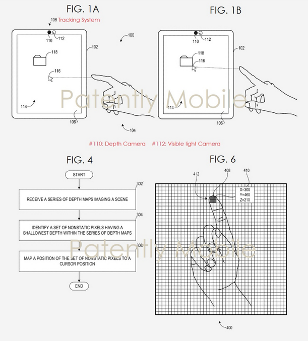 Images from Microsoft&#039;s patent for touchless input - New patent reveals that Microsoft is planning touchless input for future Surface devices