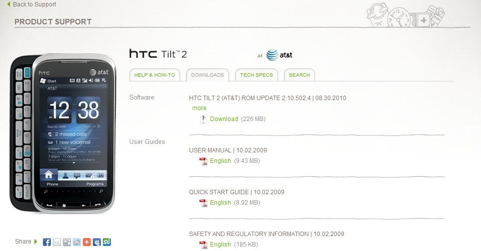 Software update for the HTC Tilt 2 brings Sense &amp; other enhancements