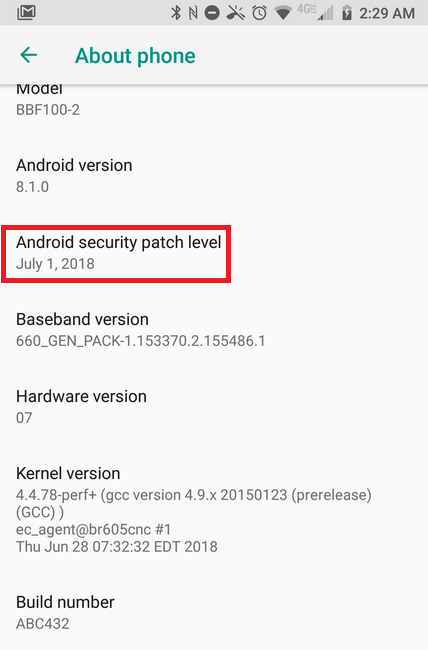 BlackBerry KEY2 receives the July Android security patch - BlackBerry KEY2 update brings users the July Android security patch