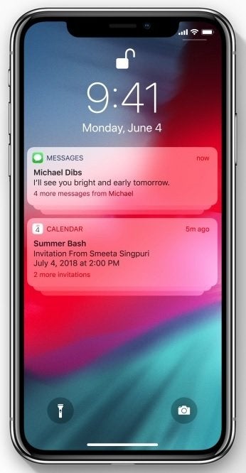 The long-awaited stacking of notifications is finally here - iPhone X & X Plus 2018 top expected features