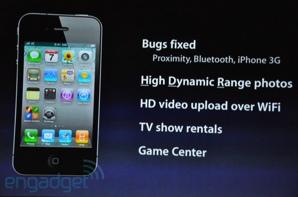 Apple announces iOS 4.1 and much more