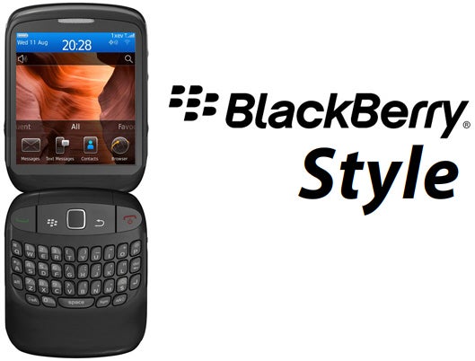 Unique looking BlackBerry 9670 clamshell is going to be named the &quot;Style&quot;