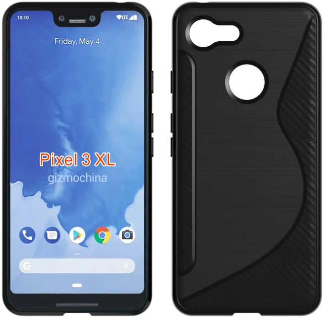 Google Pixel 3 XL case leak - Google Pixel 3 XL's key design features seen in case leak