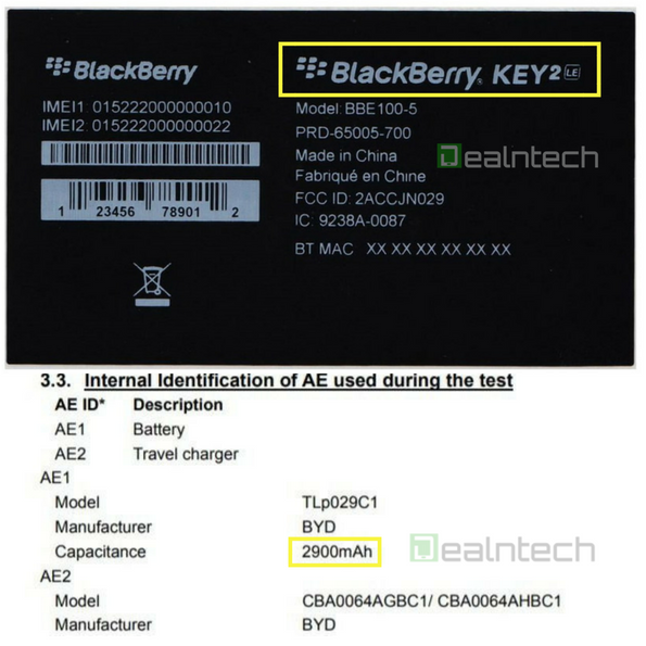 Upcoming BlackBerry KEY2 Lite may actually be called the BlackBerry KEY2 LE
