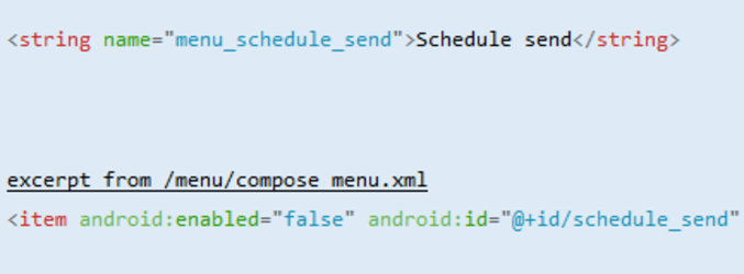 Code found in the Gmail v8.7.15 APK hints at a new native scheduling feature for the app - Code reveals that scheduling feature could be coming soon to Gmail's Android app