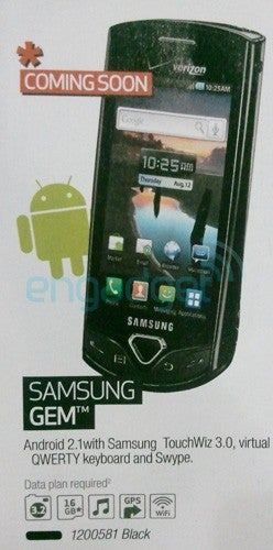 Best Buy shows off Verizon's Gem of a phone