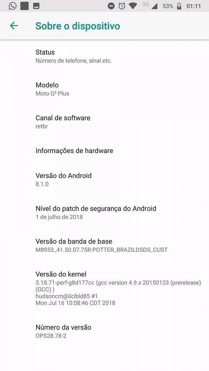 Moto G5 Plus Android 8.1 Oreo testing commences, final version coming soon