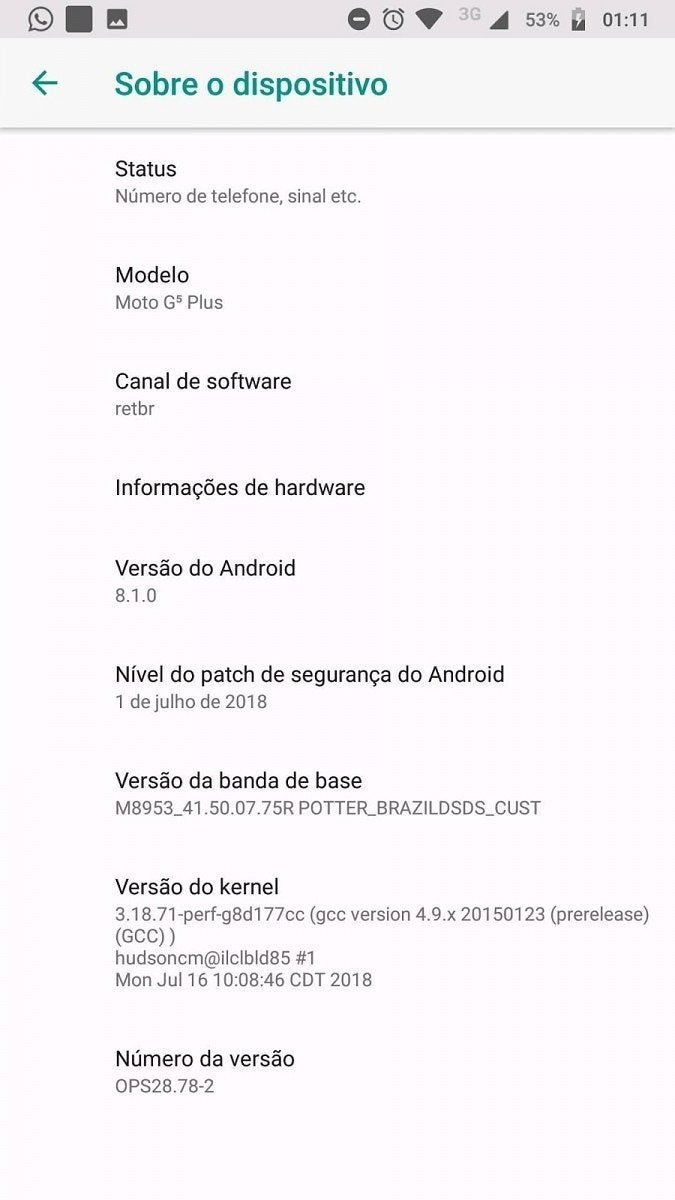 Moto G5 Plus Android  Oreo update coming soon - PhoneArena