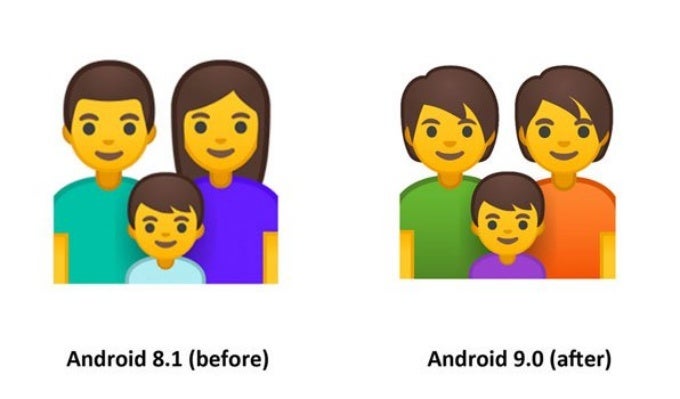 Android 9.0 Pie brings 157 new emoji designs to the table, also revising many old ones