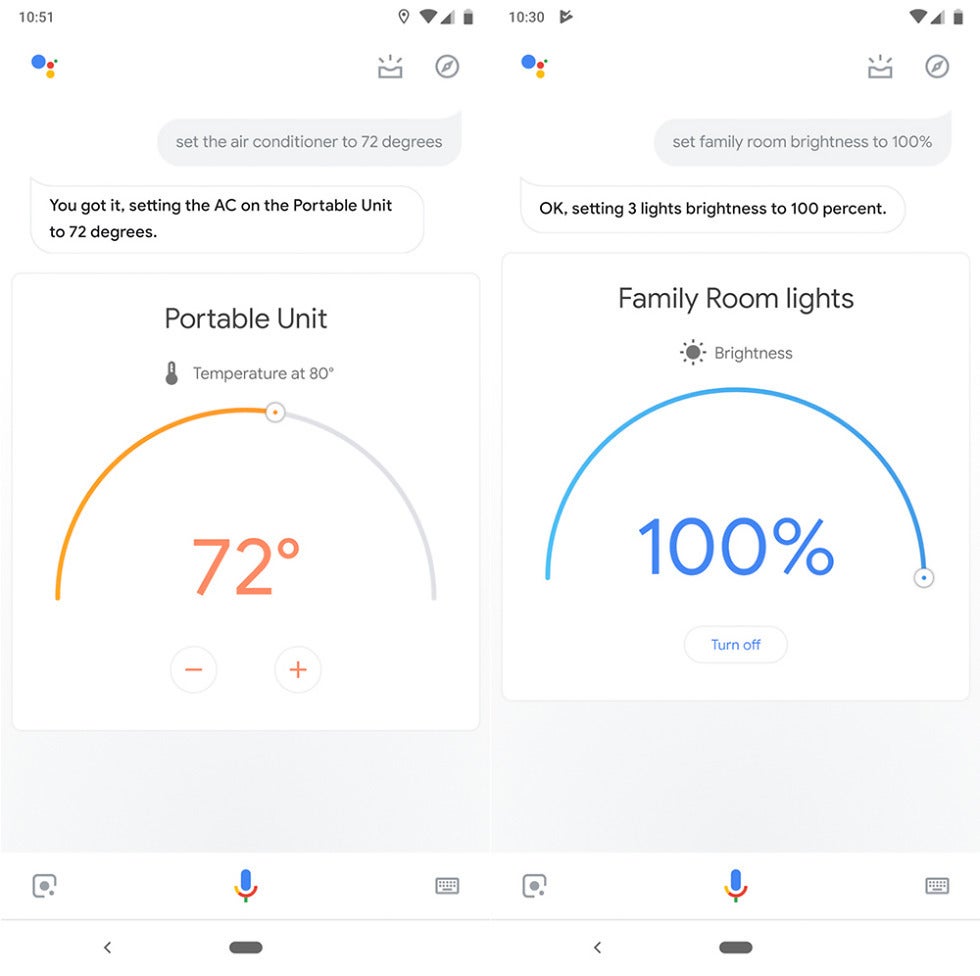 If you&#039;re quick enough, you can have a strobe light effect - Google Assistant’s improved smart home controls are coming to smartphones