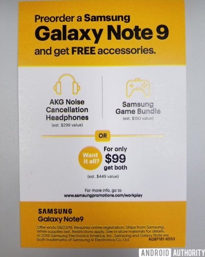 These Galaxy Note 9 US pre-order gifts will definitely sweeten the deal