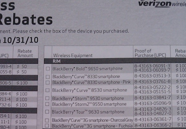 Curve 3G coming to Verizon in 2 colors
