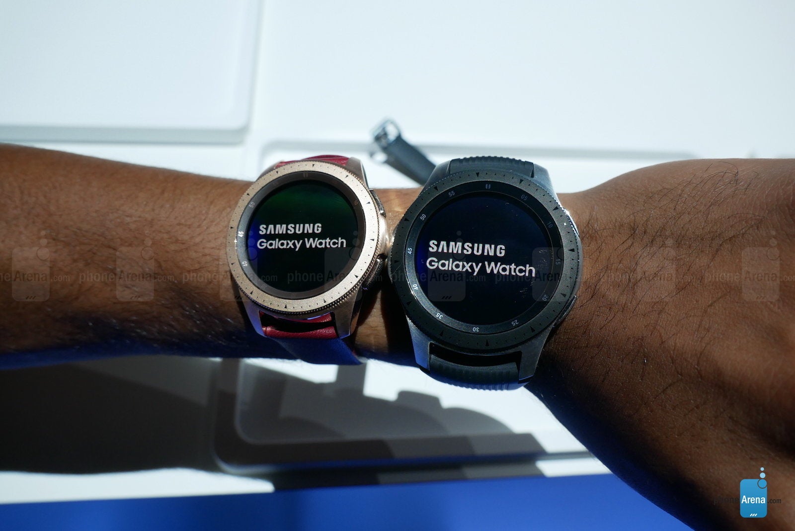 The Galaxy Watch is actually a meaningful upgrade, but not in terms of hardware specs