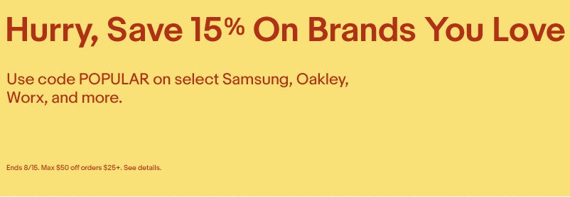 Deal: Save 15% on all Samsung smartphones available on eBay (up to $50)