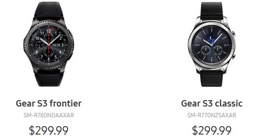 Samsung Gear S3 and Gear Sport get permanent price cuts