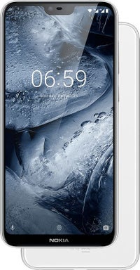 Nokia-6.1-Plus-front-back-white
