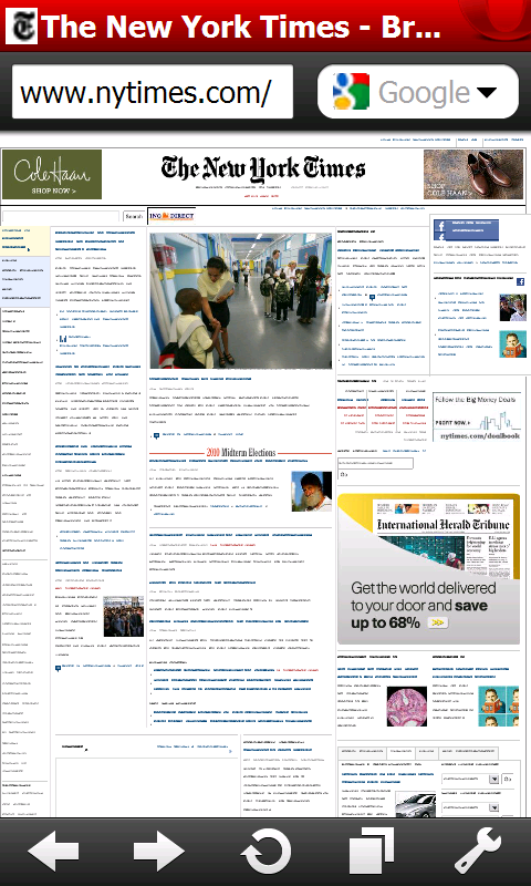 Opera Mini 5.1 ready for Windows Mobile devices