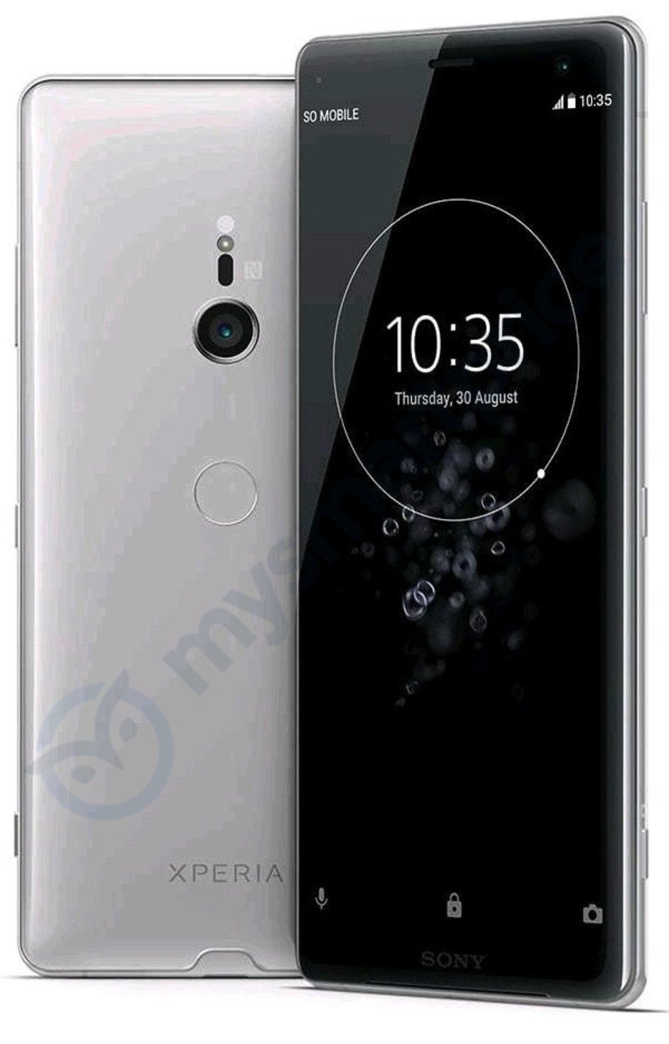 Sony Xperia XZ3 leaked press render shows off traditional display ...