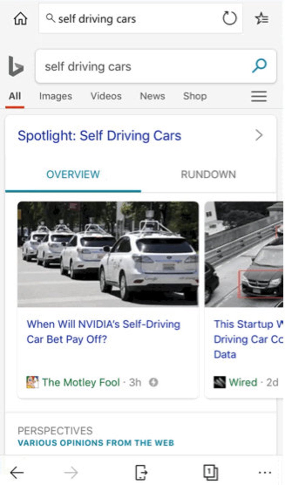 Microsoft launches Bing Spotlight in the United States