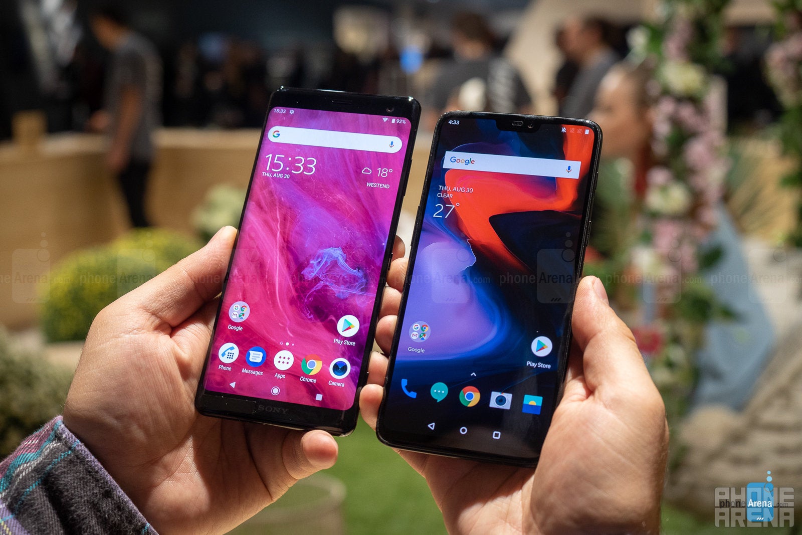 Sony Xperia XZ3 vs OnePlus 6: one is twice the price, so is it twice as good?