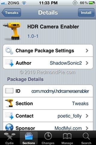 HDR Camera Enabler for iPhone 3G and 3GS with iOS 4.1 Beta is out on Cydia now