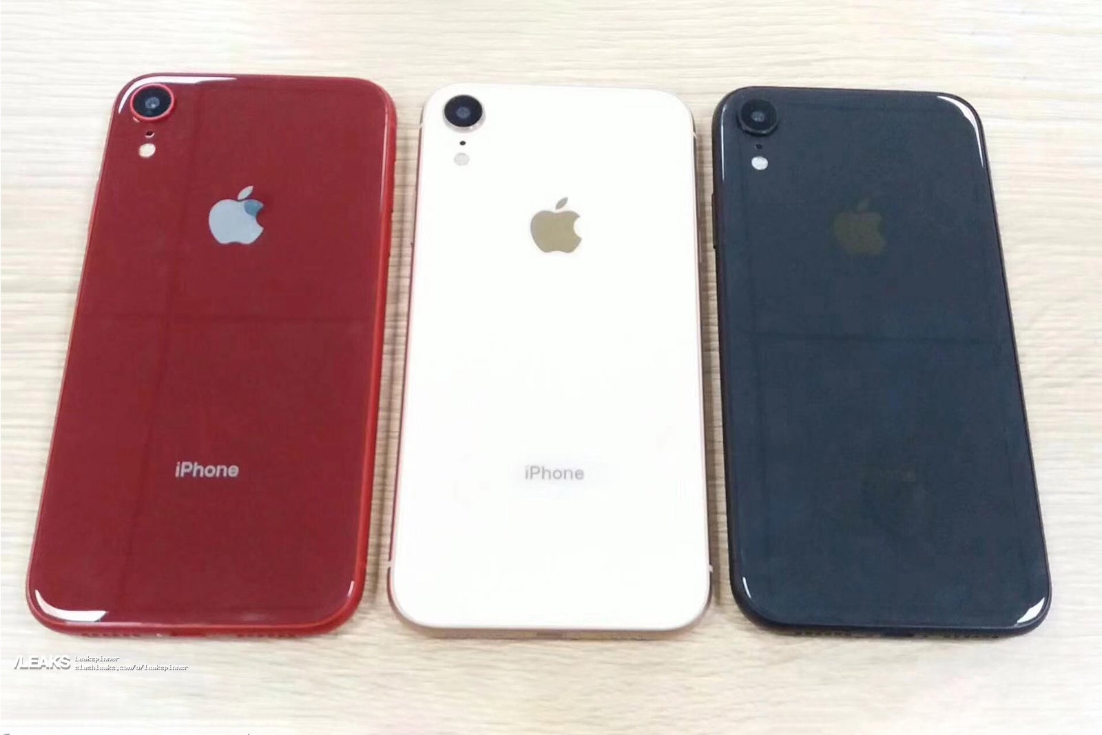 6.1-inch iPhone 9 leaks in three dazzling colors