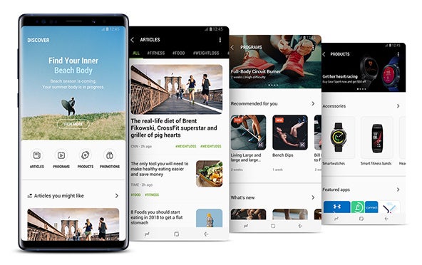Samsung releases improved Health app that&#039;s more about you and your wellbeing