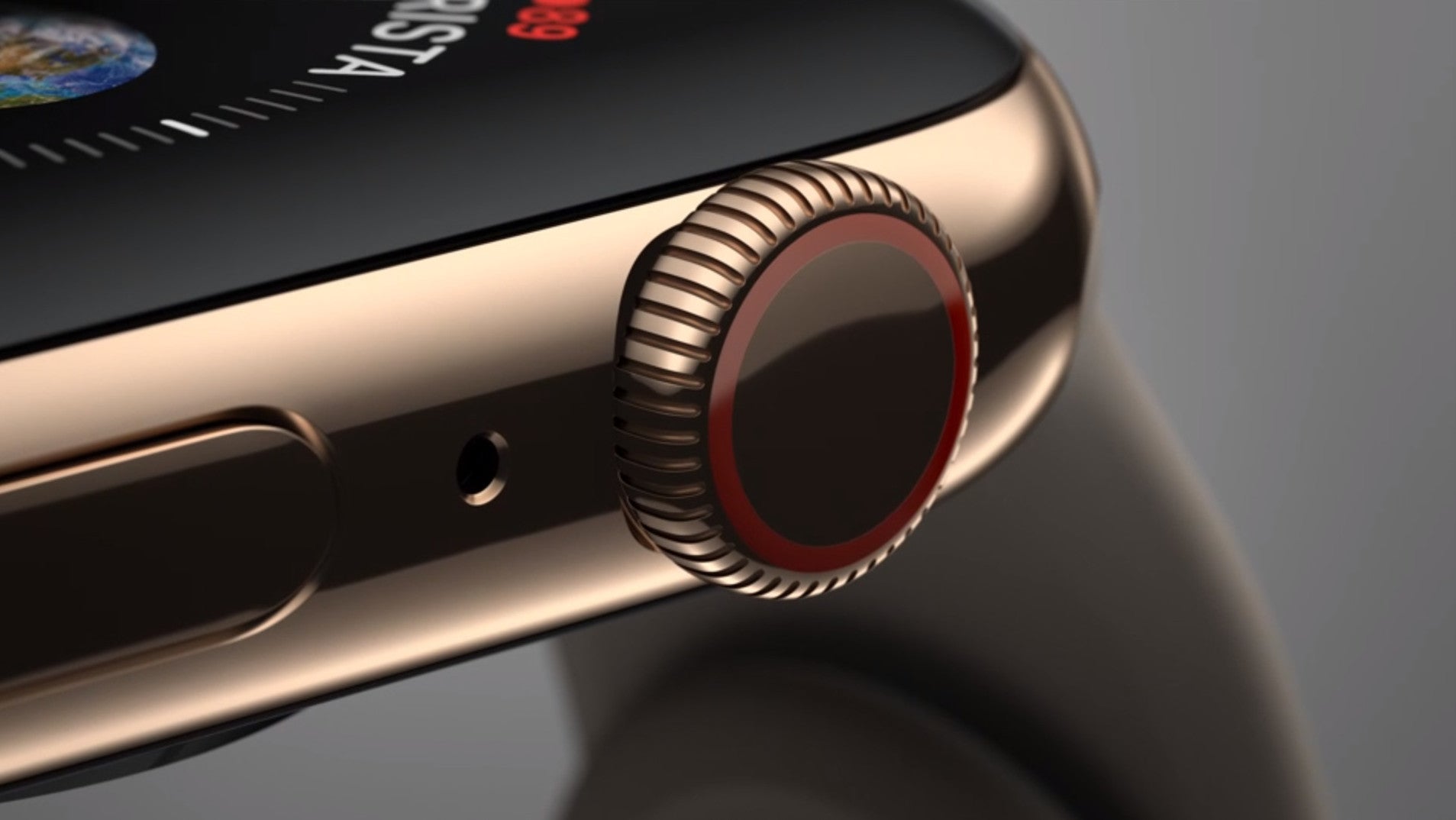 The Apple Watch Series 4 comes with a new digital crown with haptic feedback - Apple Watch Series 4 is official with bigger screen, faster processor, redesigned crown