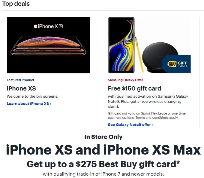 Best Buy has an iPhone XS "deal" that you may want to avoid