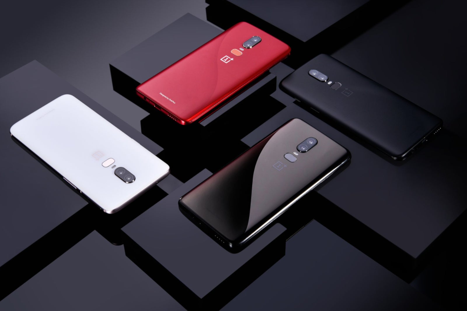 OnePlus 6 in all four different color versions - OnePlus plans major expansion, grand goal is to be 'enduring'
