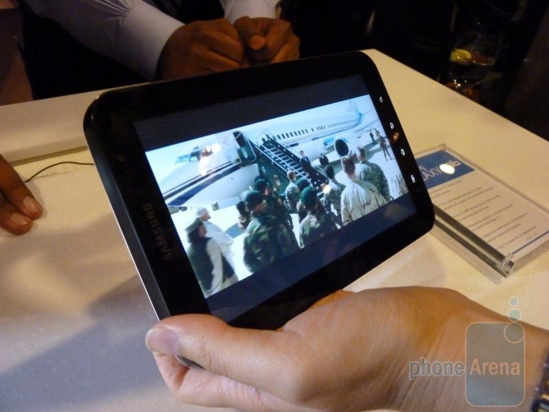 Samsung Galaxy Tab Hands-on
