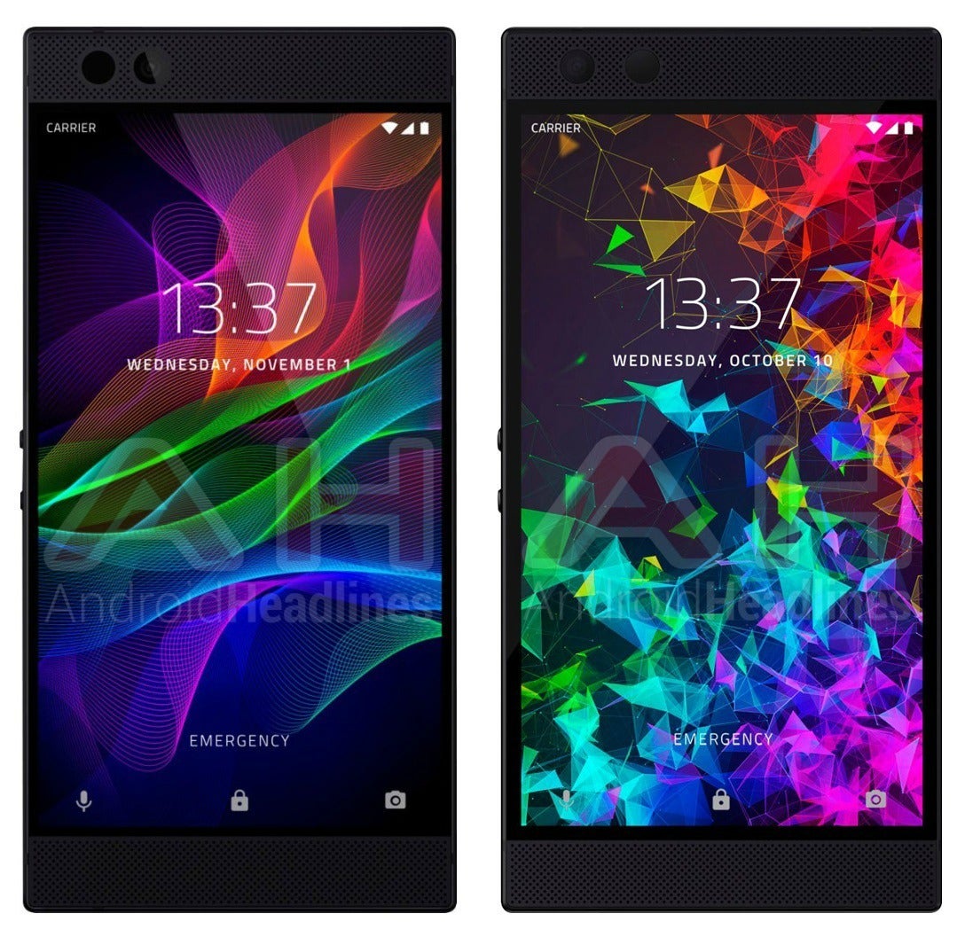 Hint - the new one is on the right - Razer Phone 2 rumor review: specs, new features and price expectations
