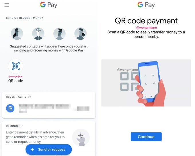 Google Pay is gearing up to add QR code support for peer-to-peer transactions