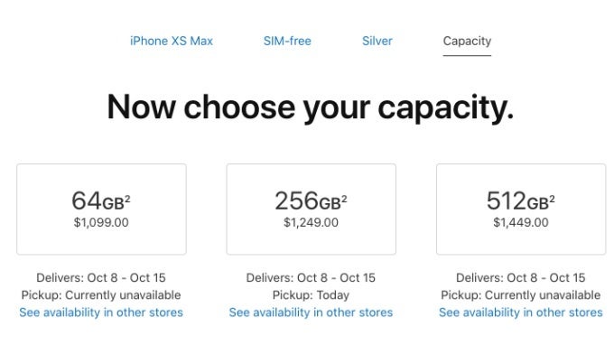 Apple is making insane amounts of money off iPhone XS and XS Max storage