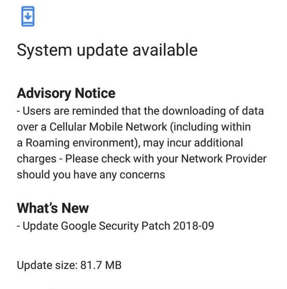 Nokia 6.1 gets new update with security improvements