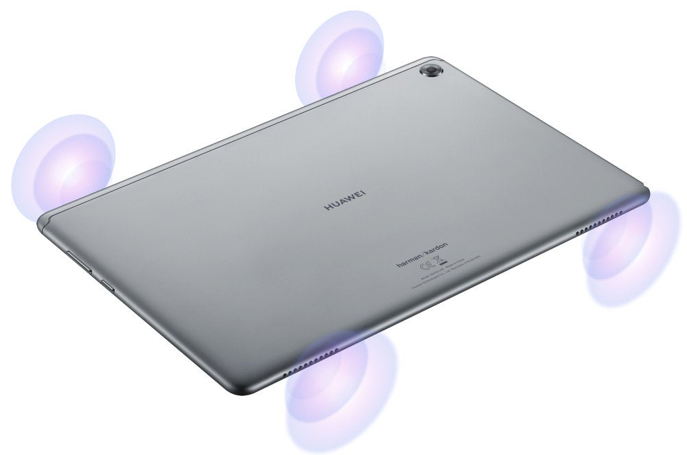 Huawei MediaPad M5 Lite unveiled with quad stereo speakers tuned by Harman  Kardon - PhoneArena