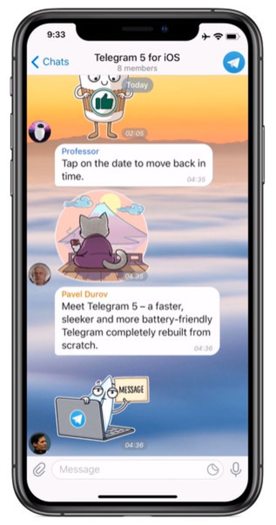 Telegram 5.0 for iOS brings important new features, performance improvements