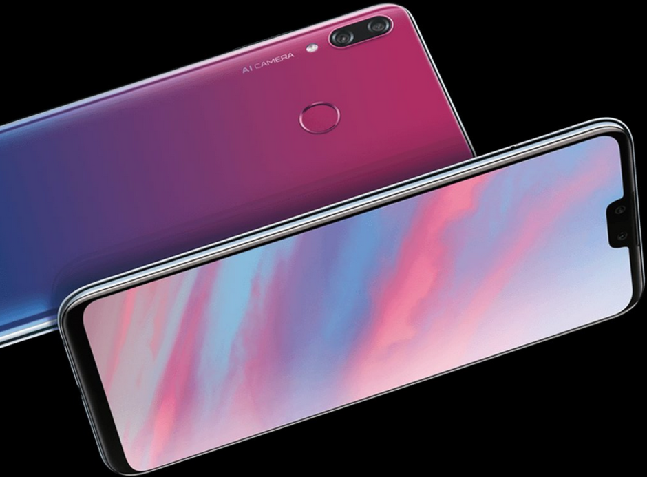 Render of the Huawei Enjoy 9 Plus - Huawei Enjoy 9 Plus render leaks along with specs; 6.5-inch notched display, 6GB RAM, Kirin 710 SoC