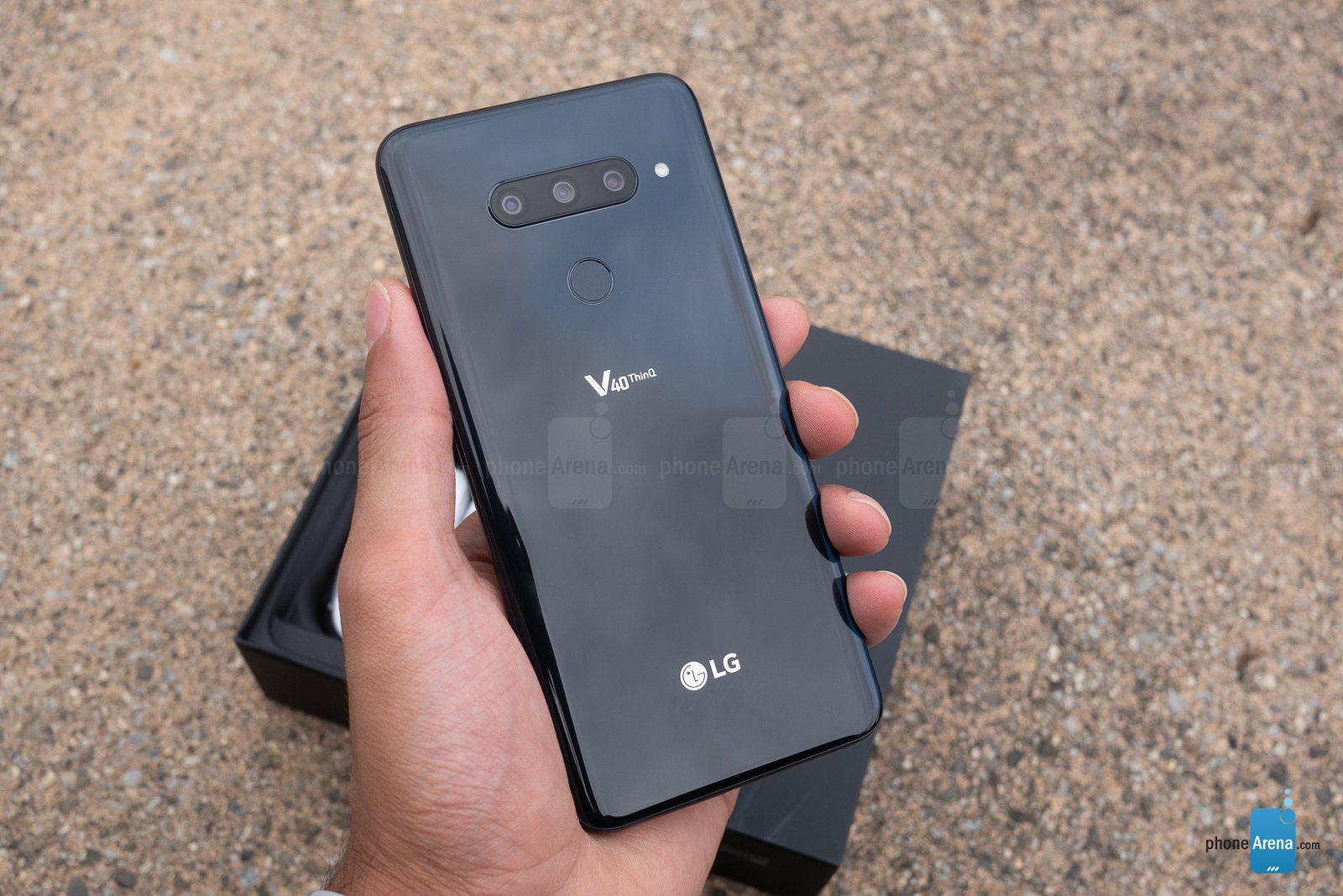 LG V40 ThinQ Unboxing and First Look PhoneArena