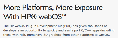 Palm webOS begins rebranding as HP webOS