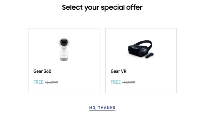 Samsung lets you choose between a free Gear 360 and Gear VR now with the Galaxy Note 9