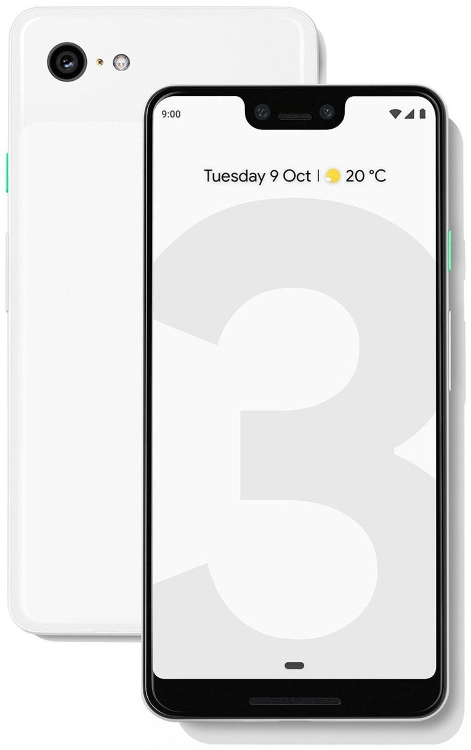 Official Pixel 3 XL press image leaks, flaunting minimalist stock wallpaper