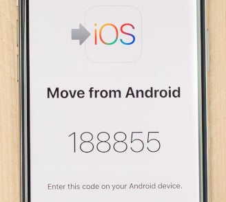 The code will be different each time you run the app - How to transfer contacts, photos and data from Android to iPhone