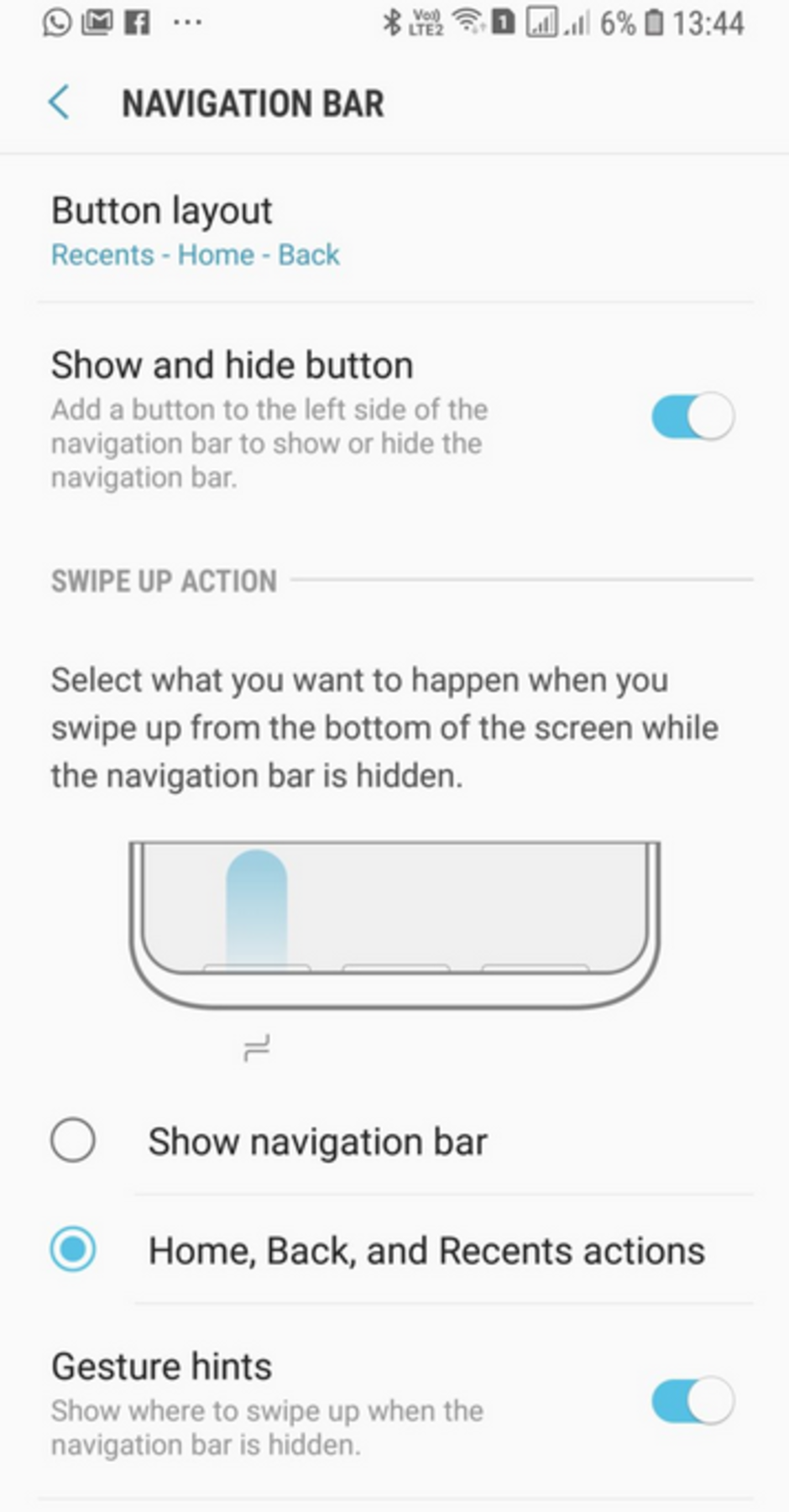 The Samsung Galaxy A7 can replace navigation keys with gesture navigation - Gesture navigation on the Samsung Galaxy A7 (2018) could be part of Sammy&#039;s Android Pie update