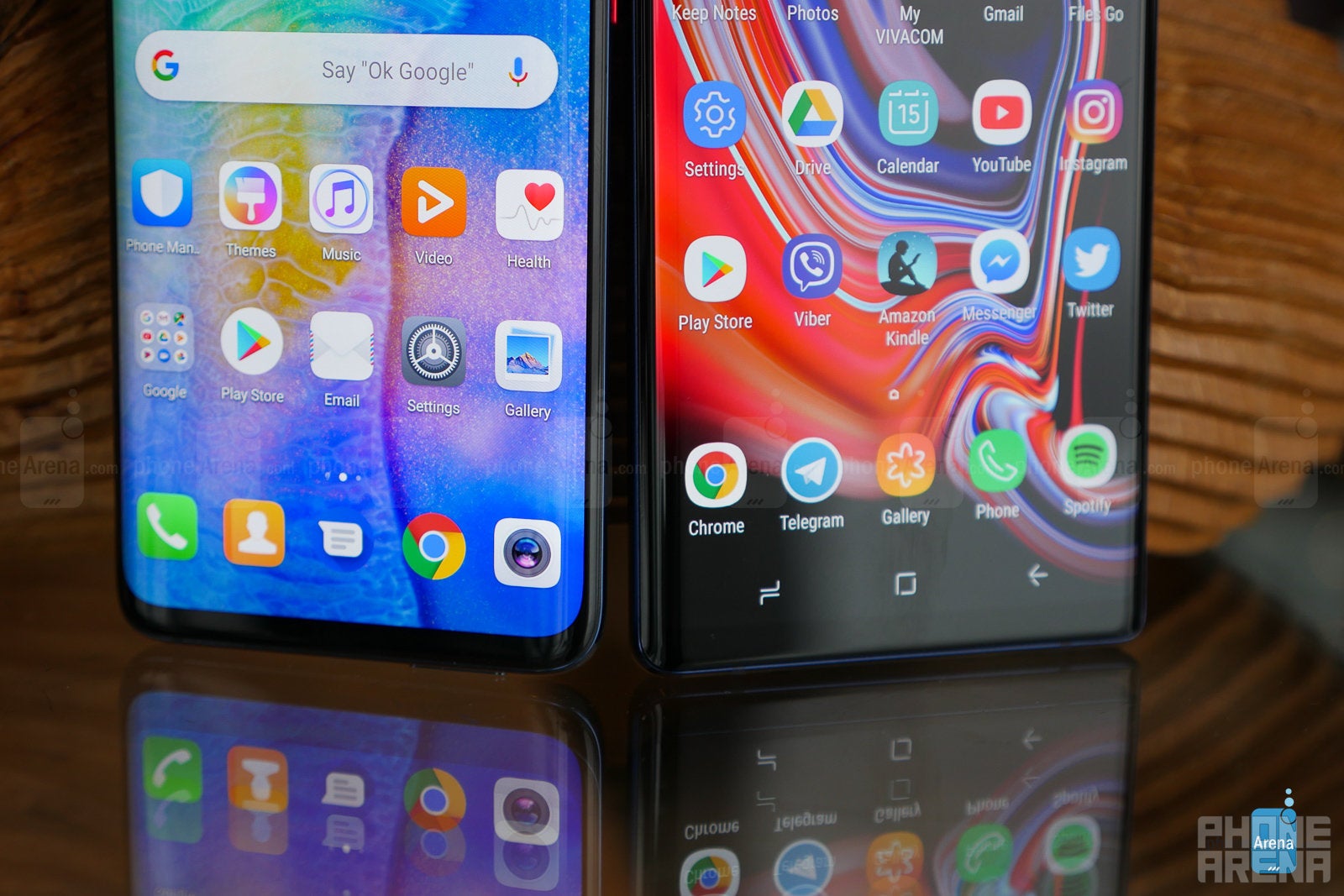 Huawei Mate 20 Pro vs Samsung Galaxy Note 9: first look