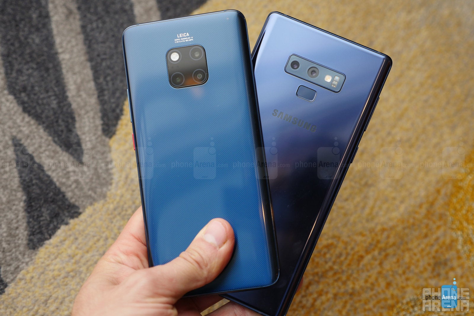 Huawei Mate 20 Pro vs Samsung Galaxy Note 9: first look