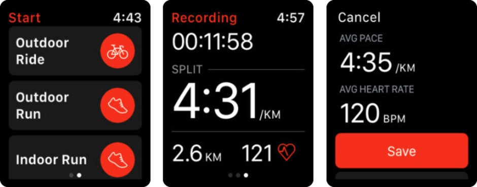 Apple watch 4 sales best running app