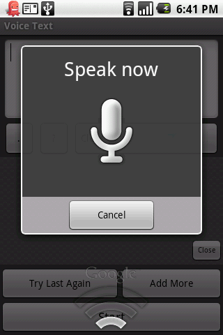 New app for Android allows you to create and send text without touching your phone